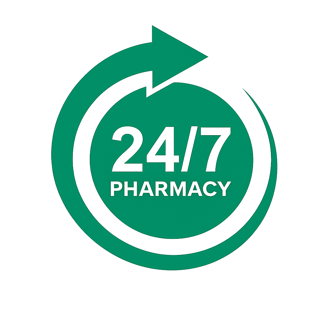 24x7 Pharmacy Logo